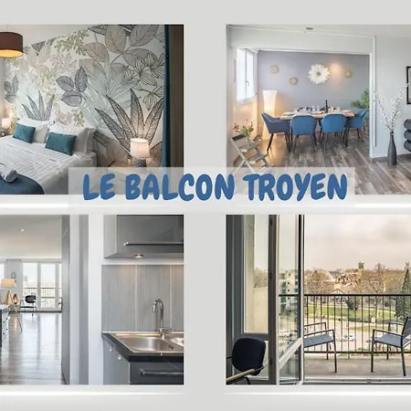 Le Balcon Troyen - Proche Hypercentre - 4 Pers. Apartment Troyes Exterior photo