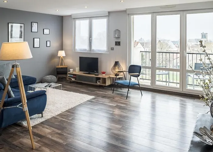 Le Balcon Troyen - Proche Hypercentre - 4 Pers.